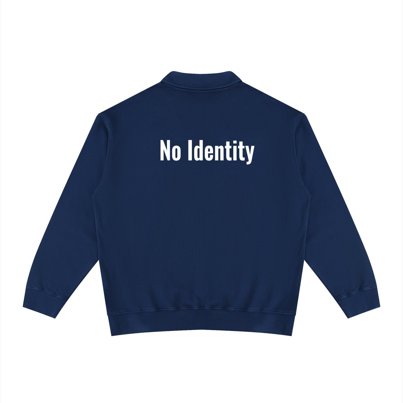Unisex Vintage Wash Collared Sweatshirt