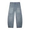 Men's Vintage Wash Barrel Leg Jeans